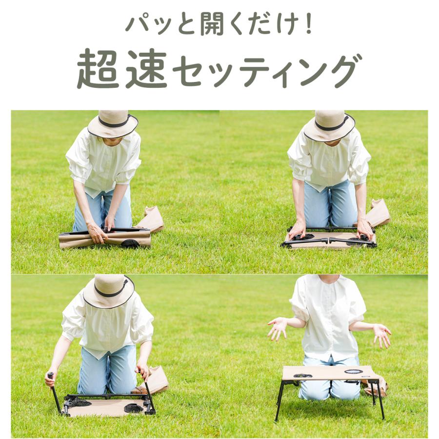 QUICKCAMP（クイックキャンプ） コンパクトテーブル アウトドア