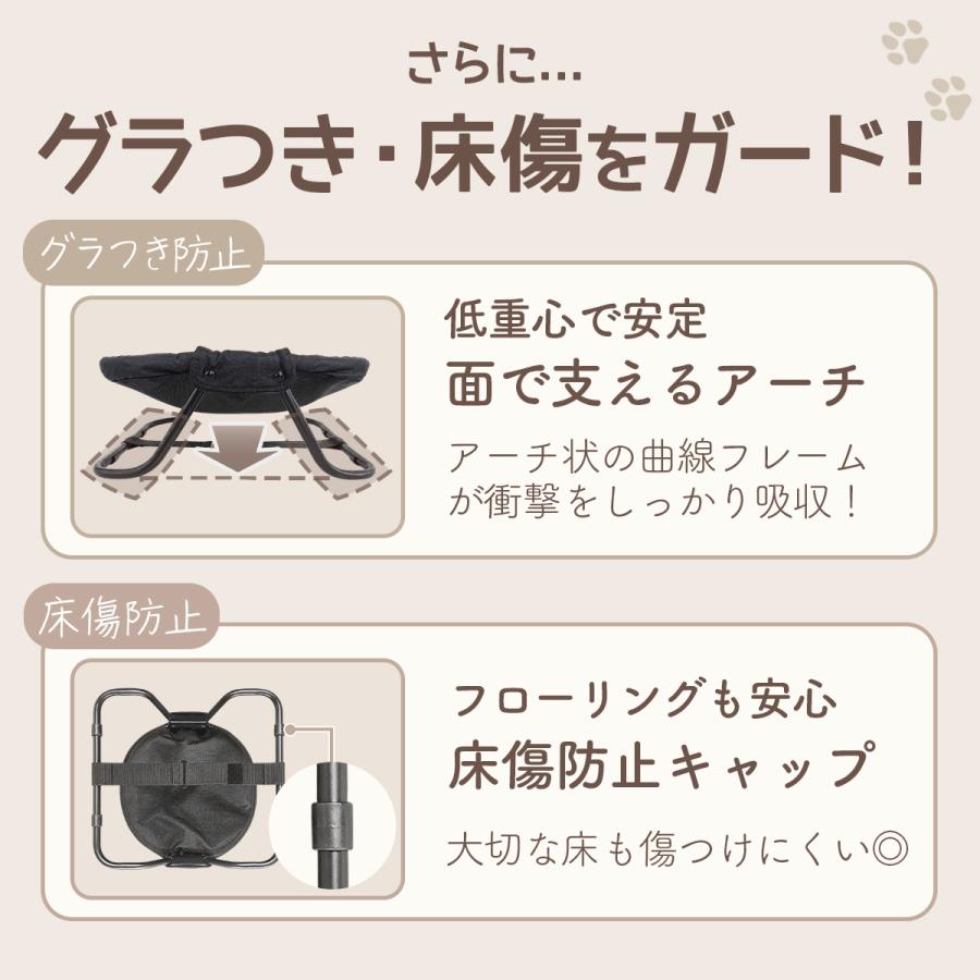 犬用ベッド 折り畳み式 ドッグコット メッシュ キルティング 小型犬 替えカバー 猫用ベッド ねこ ペット用 QC-DCF | QUICKCAMP | 13