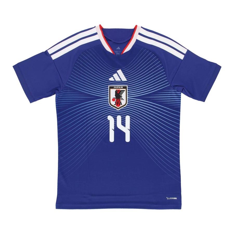 日本代表 2026W杯 アウェイユニフォーム 伊藤純也 14番 XLサイズ adidas（アディダス） 【背番号14 伊東 純也】 サッカー 日本代表 2026