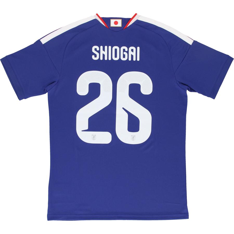 専用 タグ付き正規品 日本代表　レプリカユニフォーム　　2026 背番号無し　M adidas（アディダス） 【背番号26 塩貝 健人】 サッカー 日本代表 2026