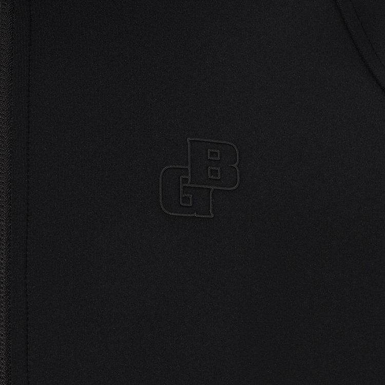 BRIEFING（ブリーフィング） ステッチ3Dロゴ パーカ BRG263M22 BLACK