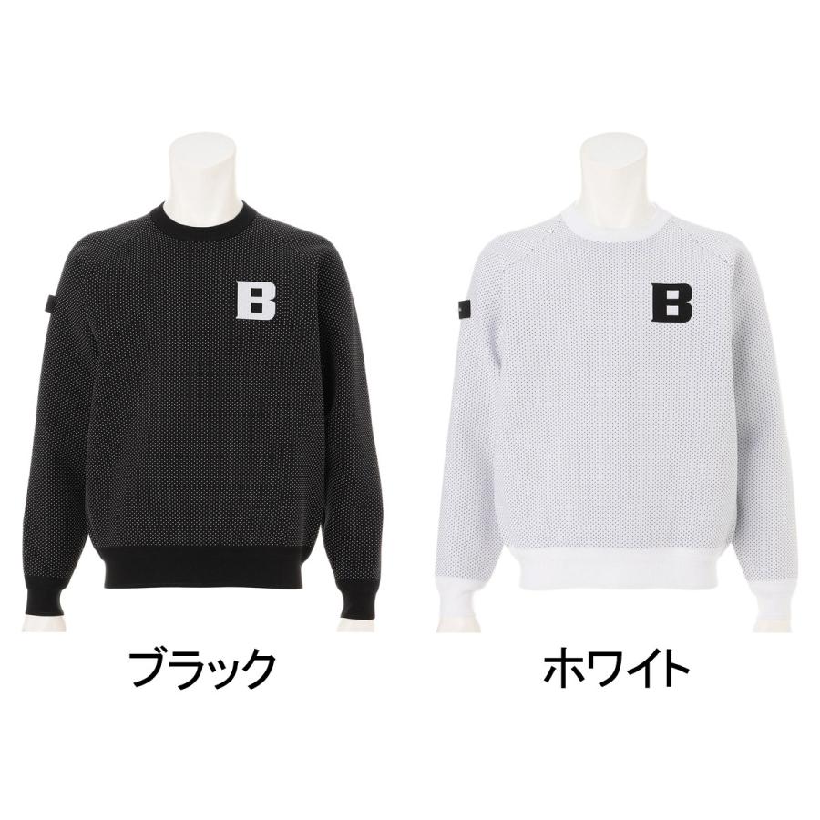 BRIEFING（ブリーフィング） バーズアイニット クルーネック BRG263M28