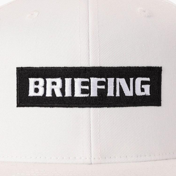 BRIEFING（ブリーフィング） ボックスロゴ フラットバイザーキャップ
