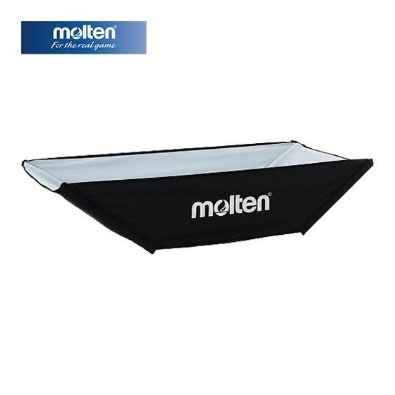 molten（モルテン） 折りたたみ式平型ボールカゴ ネット BT0030 K 黒