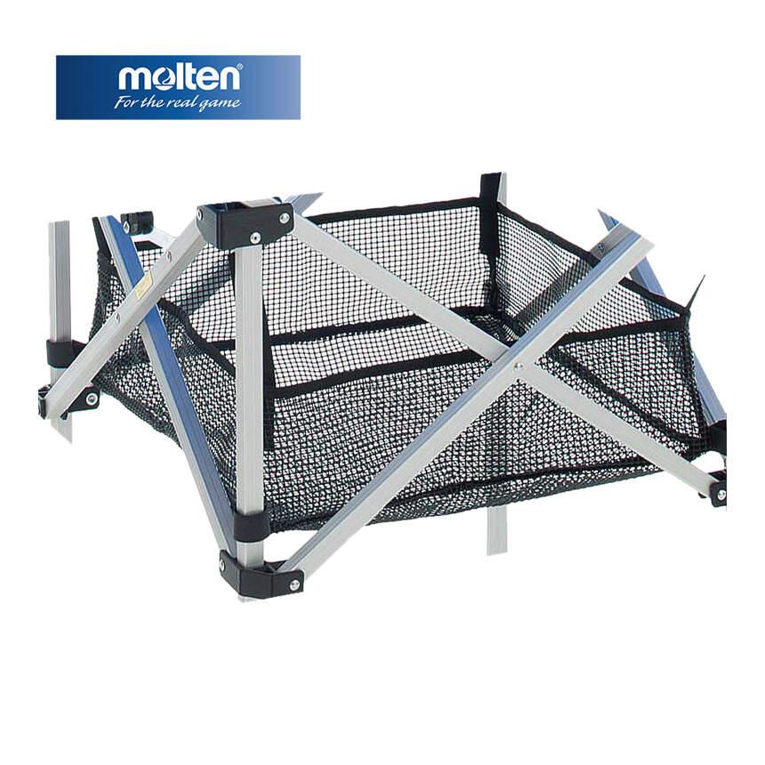 molten（モルテン） 折りたたみ式 平型ボールカゴ 小物収納ネット