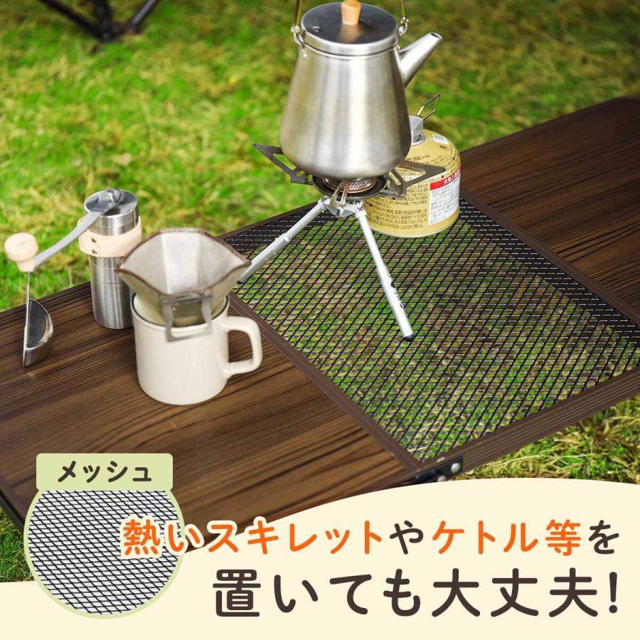QUICKCAMP（クイックキャンプ） 折りたたみ 三つ折り ミニテーブル QC