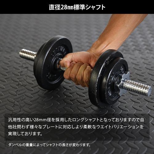 LEADING EDGE ダンベルシャフト ロング 42cm LE-DS42 SV LEADING EDGE ダンベルシャフト ロング 42cm LE-DS42 SV