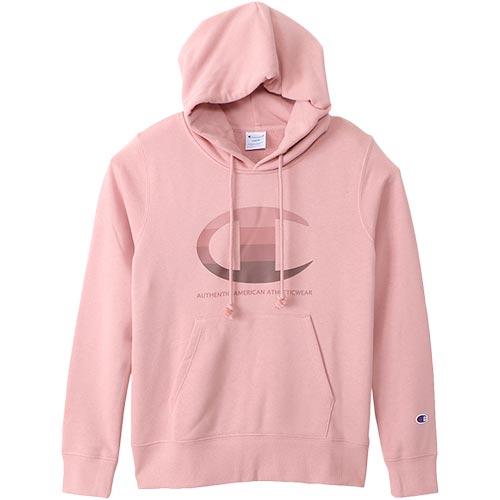 チャンピオン Champion レディース プルオーバースウェットパーカー グレイッシュピンク Cw S105 980 長袖 フーディ カジュアルウェア トップス Esports Paypayモール店 通販 Paypayモール