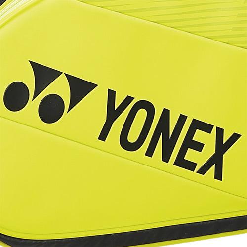 ヨネックス YONEX ラケットバッグ BAG2012R 763 ブラック/ライム 部活 テニス バドミントン スポーツバッグ かばん 練習 試合01