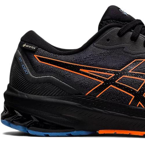 アシックス asics GT-1000 11 GTX 1011B447 001 ブラック/ショッキングオレンジ メンズ レディース ジョギングシューズ スポーツシューズ 靴 くつ｜esports｜08