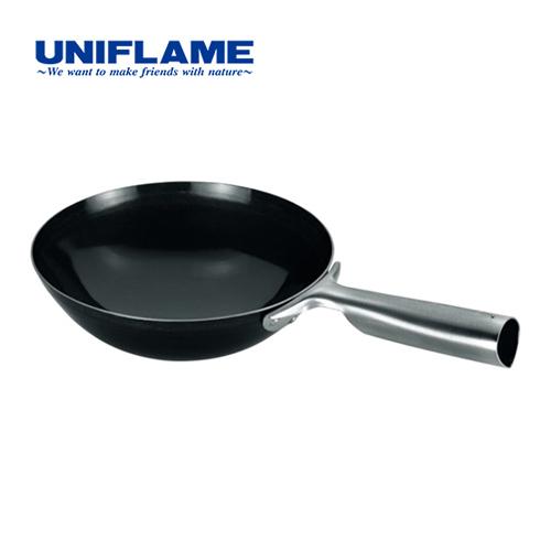 ユニフレーム UNIFLAME キャンプ中華鍋 17cm 660027 アウトドア 未使用品 フライパン 最新入荷 クッカー 鍋 バーベキュー