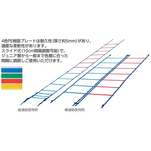 トーエイライト TOEI LIGHT カラースピードラダー G-1236 送料無料 体育器具 学校体育 部活動 サーキットトレーニング  筋力トレーニング｜esports｜02