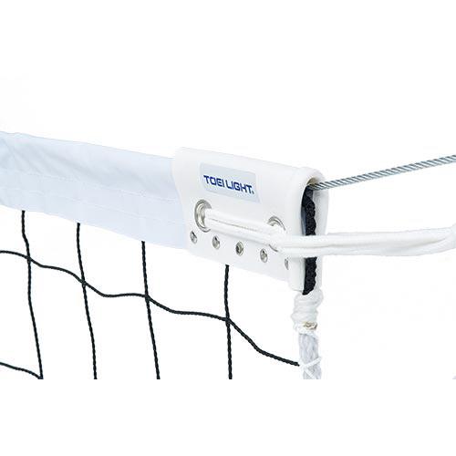 TOEI LIGHT （トーエイライト） バレーボール 器具・備品 バレーボールネット 【ブラック】 B-2074 ネット バレーボールネット メンズ・レディース 男性用・女性用 ブラック 黒 9999 4 {SK} TOEI LIGHT（トーエイライト） 受注生産品 バレーボールネット B2074