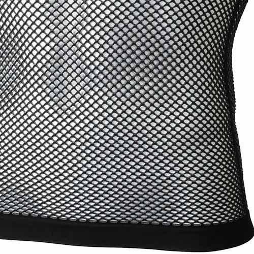 ミレー MILLET ドライナミック メッシュ 3/4 スリーブ クルー MIV01356 0247 ブラックノワール メンズ 正規品 アンダーウェア メッシュインナー インナー 登山|esports|03