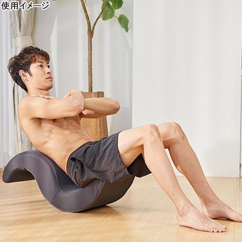 YURACORON ゆらころん グレー ダイエット器具 腹筋 ながら運動 YURACORON ゆらころん グレー ダイエット器具 腹筋 ながら運動