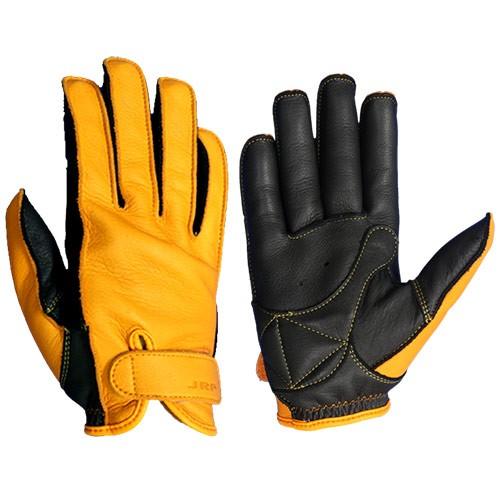 山城 Jrp 3シーズングローブ オレンジ ブラック バイク用品 パーツ レザー Esports Paypayモール店 通販 Paypayモール