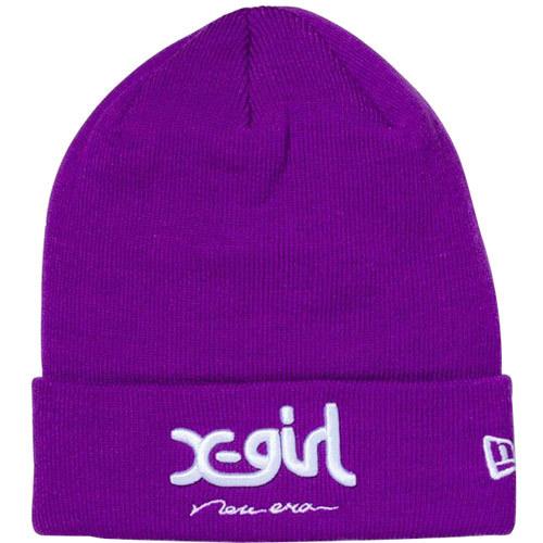ニューエラ New Era メンズ レディース ビーニー ベーシック カフニット X Girl ミルズロゴ グレープ ニット帽 帽子 コラボ カジュアル Esports Paypayモール店 通販 Paypayモール