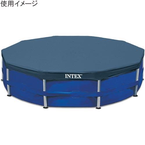 インテックス INTEX ラウンド プールカバー 366×25cm 28210専用 28031 国内正規販売店 保護カバー 簡易プール 家庭用プール 暑さ対策 大型プール 送料無料｜esports｜02