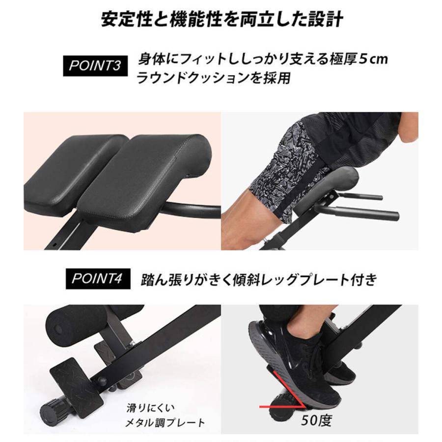LEADING EDGE（リーディングエッジ） バックエクステンションベンチ