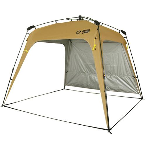 クイックキャンプ QUICKCAMP ワンタッチタープ 2.5m フラップ付き QC-TP250 QCTARP キャンプ アウトドア ワンタッチ タープ 250 簡単｜esports｜17