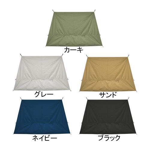 クイックキャンプ QUICKCAMP ワンタッチタープ 2.5m 専用追加フラップ 1枚 QC-TP250wall QCTARP キャンプ