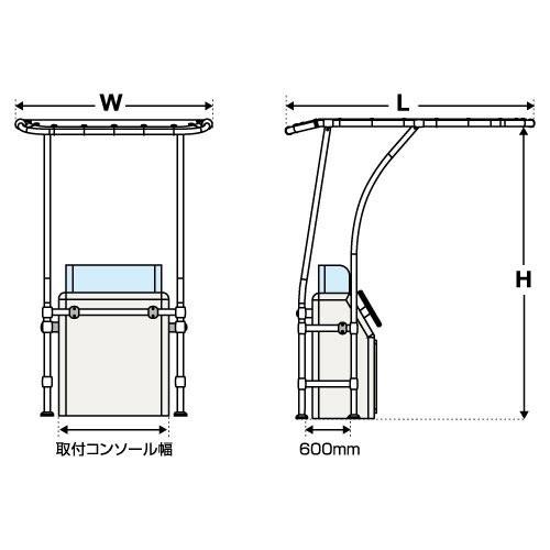 ビーエムオージャパン BMO JAPAN T-トップヘビー 2018モデル 30A0024 ボート パーツ 釣り フィッシング ボートアクセサリー|YOCABITO PayPayモール店|01