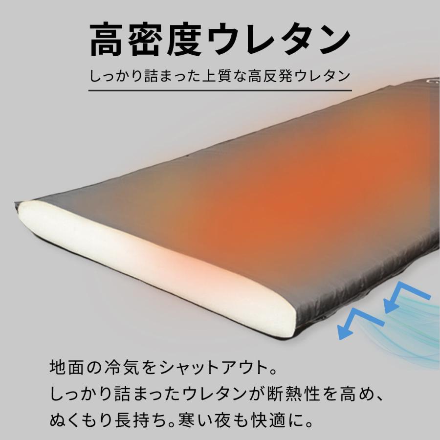 クイックキャンプ インフレーターブルマット５cm厚 ３枚セット クイックキャンプ インフレーターブルマット5cm厚 3枚セット