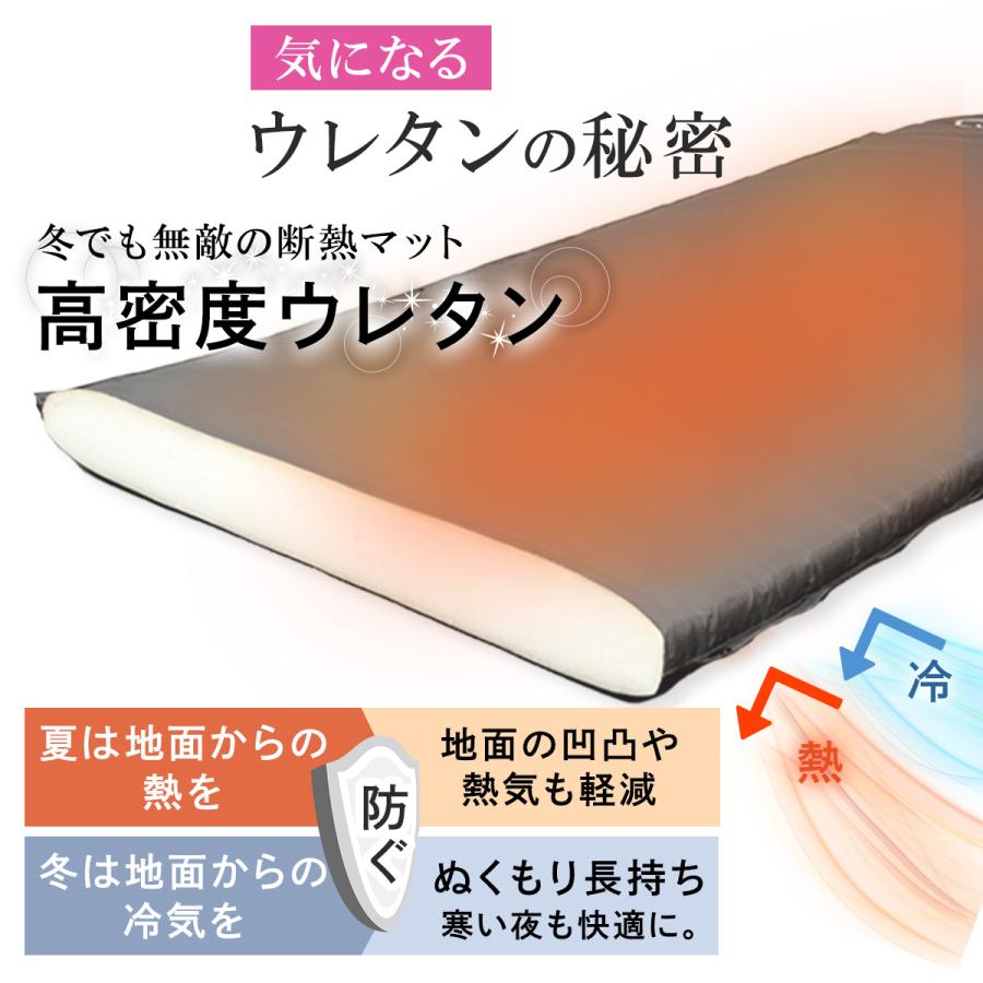 QUICKCAMP（クイックキャンプ） 車中泊マット 8cm セミダブル 1人用