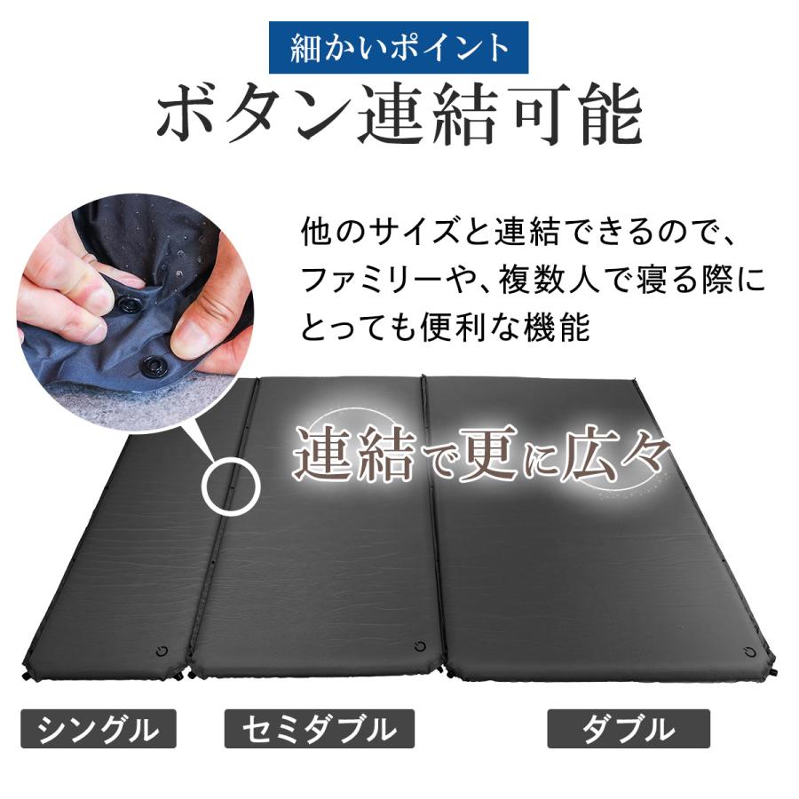 QUICKCAMP（クイックキャンプ） [180日保証] 車中泊マット 8cm厚