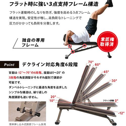 LEADING EDGE ☆5/6までポイント5倍☆マルチポジションベンチ LEADING EDGE ☆5/6までポイント5倍☆マルチポジションベンチ