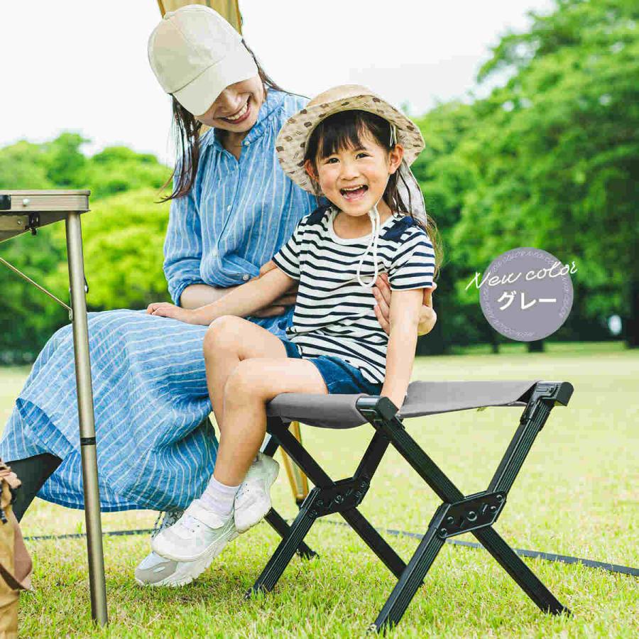 【新品未使用】折りたたみベンチ 2人掛け クッション付き アウトドアチェア 軽量 QUICKCAMP 再入荷！折りたたみ コンパクトベンチ 二人掛け 2人用