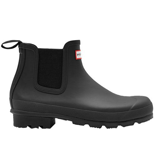 ハンター Hunter メンズ オリジナル チェルシー ブーツ Original Chelsea ブラック Mfs9116rma ショートブーツ 長靴 レインブーツ 紳士 通勤通学 Esports Paypayモール店 通販 Paypayモール