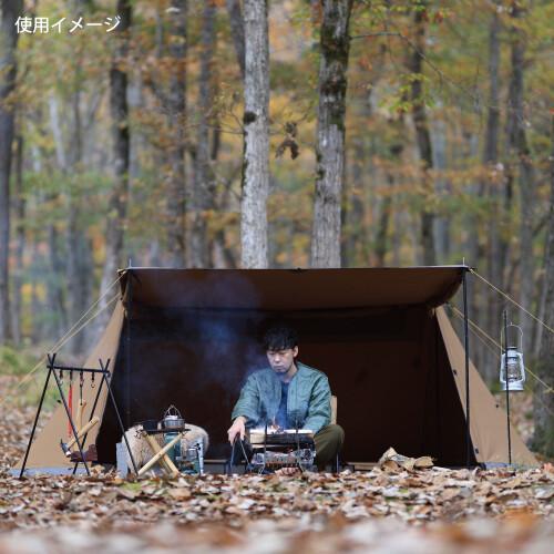 QUICKCAMP ソロテント 1人用 ポリコットン ツインポール QUICKCAMP ソロテント 1人用 ポリコットン ツインポール