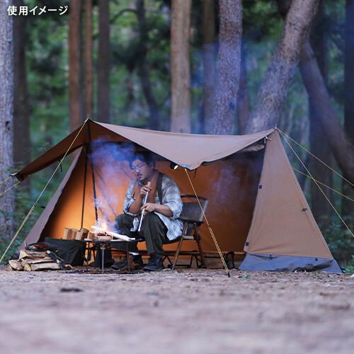 QUICKCAMP ソロテント 1人用 ポリコットン ツインポール QUICKCAMP ソロテント 1人用 ポリコットン ツインポール