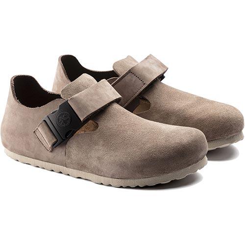 ビルケンシュトック （BIRKENSTOCK） メンズ レディース クロッグサンダル ロンドン London スウェードレザー トープ GS1016189 481 おしゃれ カジュアル