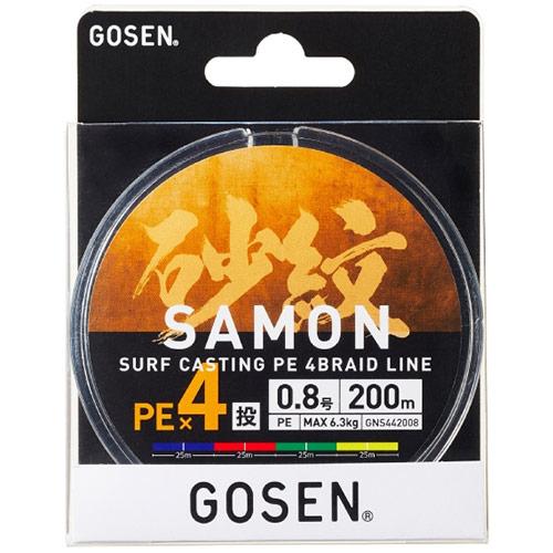 ゴーセン GOSEN 砂紋 PE×4 200m GNS442008 釣り 釣り具 フィッシング PEライン ライン｜esports｜02