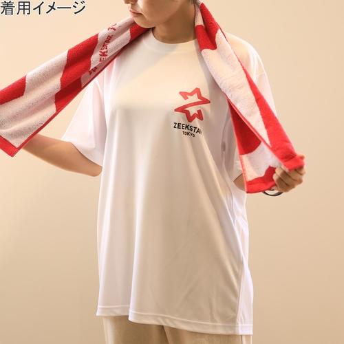 ジークスター東京 ZEEKSTAR TOKYO 公式 ロゴTシャツ ZK009 ホワイト メンズ レディース 半袖 トップス ハンドボール 応援アイテム 観戦 ファングッズ お揃い｜esports｜06