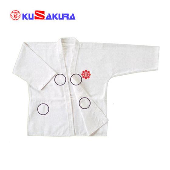 九櫻 KUSAKURA 日本拳法衣 上衣のみ S1号 RNCS1 白 メンズ