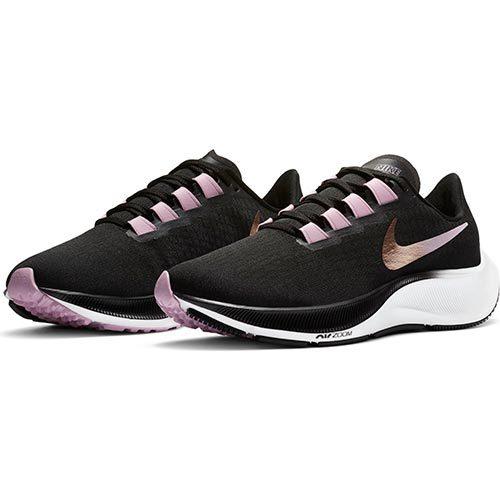 爆売り ナイキ Nike レディース ランニングシューズ Wsエアズームペガサス37 ブラック メタリックレッドブロンズ Bq9647 007 スニーカー ジョギング 靴 人気ブランドを Atempletonphoto Com