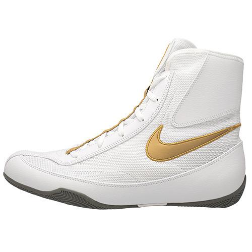 新品本物 ナイキ Nike メンズ レディース ボクシングシューズ Machomai2 ホワイト ゴールド 170 ジム フィットネス ボクササイズ 室内シューズ 最新コレックション Www Muslimaidusa Org