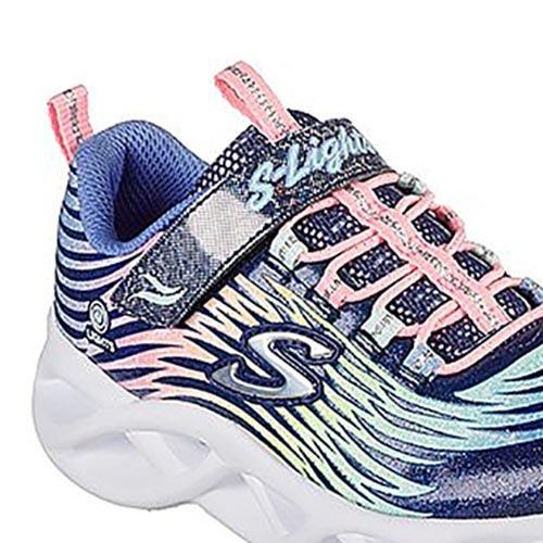 スケッチャーズ SKECHERS ツイスティブライト ミスティカル BLI スニーカー 302321L NVMT ネイビー/マルチ キッズ 正規品 光る靴 おしゃれ かわいい｜esports｜02