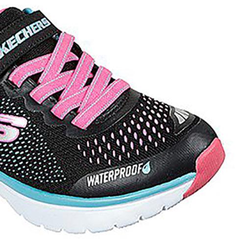 スケッチャーズ SKECHERS ウルトラ グルーヴ ハイドロ ミスト 302393L BKMT ブラック/マルチ キッズ 通園 正規品 スニーカー 靴 おしゃれ かわいい 通学 雨の日｜esports｜03