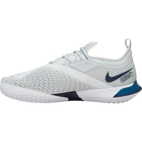 サービス ナイキ Nike メンズ レディース テニスシューズ コート リアクトヴェイパー Nxthc 007 オブシディアン 靴 オールコート 練習 ホワイト ピュアプラチナ Cv0724