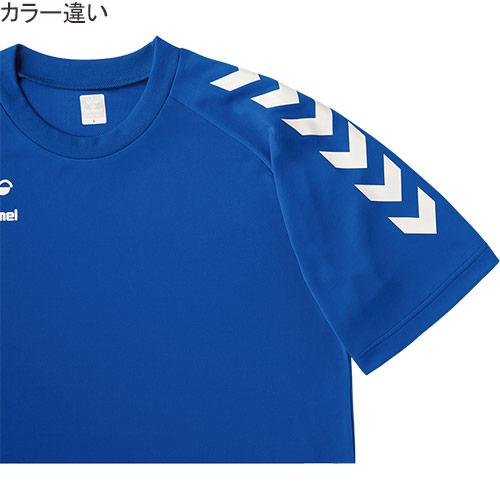 ヒュンメル hummel ゲームシャツ HAG3017 71 インディゴネイビー メンズ レディース 半袖 Tシャツ スポーツウェア トレーニング チームウェア 試合｜esports｜03