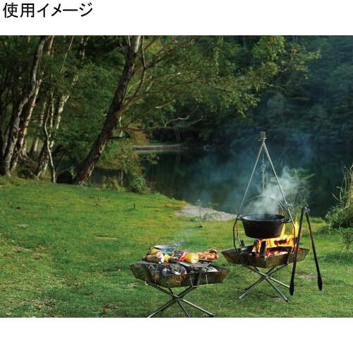 ユニフレーム UNIFLAME ファイアグリル スチール 焚火台 683040 キャンプ 焚き火 バーベキュー コンロ アウトドア 野外 バーベキューコンロ 送料無料 | UNIFLAME | 05