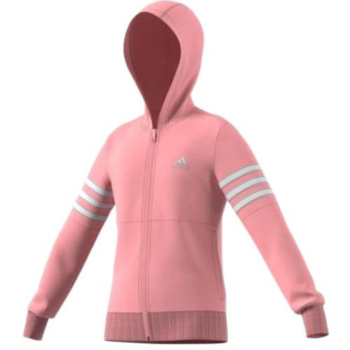 アディダス Adidas キッズ フーディッドトラックスーツ 上下セット グローリーピンク ホワイト ブラック ホワイト Fyl36 Fm6419 パーカー パンツ Esports Paypayモール店 通販 Paypayモール