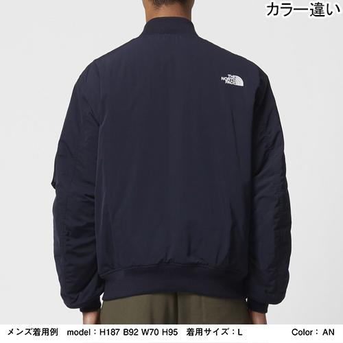 ノースフェイス THE NORTH FACE インサレーションボンバージャケット NY82132 K ブラック メンズ ★秋冬モデル★ 防寒 ジャンパー MA-1 タウンユース|esports|05