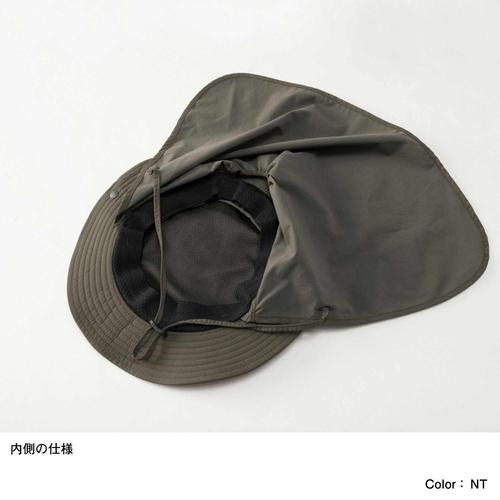 ノースフェイス THE NORTH FACE サンシールドハット NN02103 NT ニュートープ ★2022春夏モデル★ 帽子 日よけ UV 暑さ対策 アウトドア キャンプ メンズ|YOCABITO |04