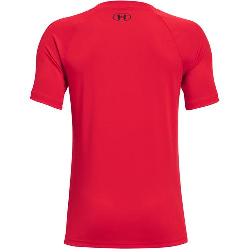 アンダーアーマー UNDER ARMOUR テック ビッグロゴ ショートスリーブ 1363283 600 レッド/ブラック キッズ 半袖 Tシャツ トップス スポーツ UA｜esports｜02