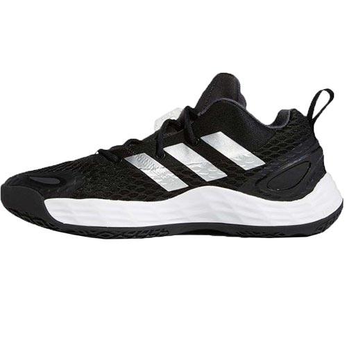 をもたらす アディダス Adidas バッシュ 練習 クラブ 部活 Esports Paypayモール店 通販 Paypayモー メンズ レディース バスケットボールシューズ エグジビット Exhibit A ブラック シルバー グレー Leu03 H のプレイヤ